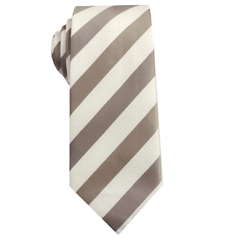Men's Beige Versatile Multi-Pattern Neckties - Image 7
