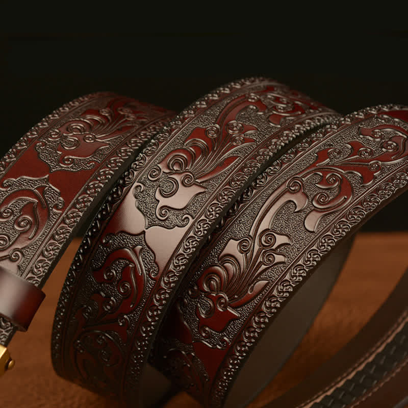 Men's Big-Eared Elephant Leather Belt - Image 6
