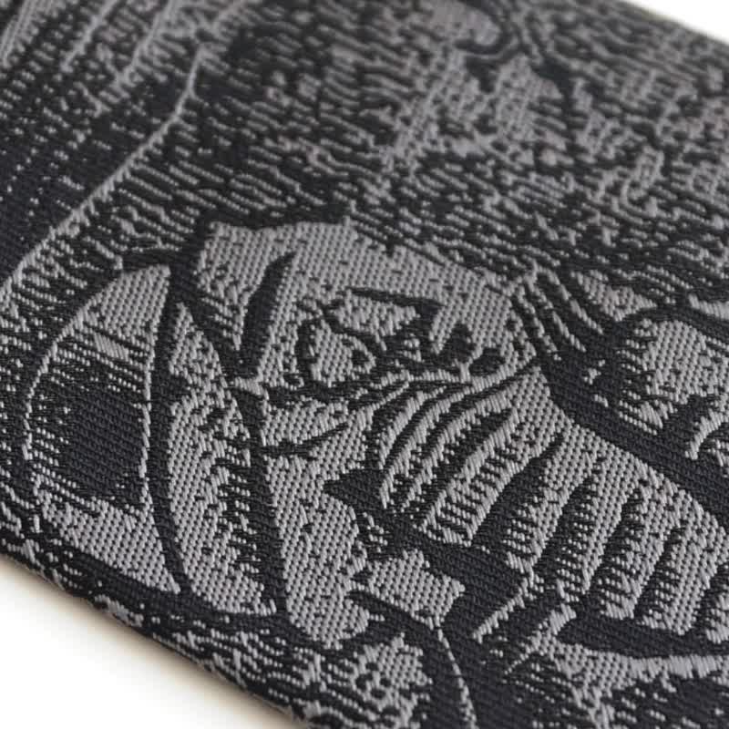 Men's Black Hammurabi's Code Necktie - Image 10