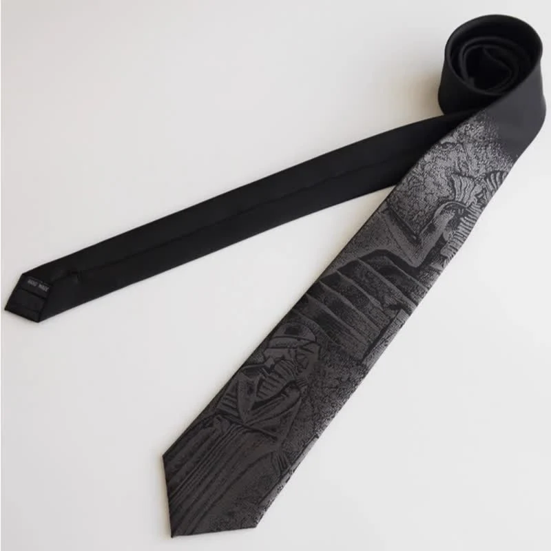 Men's Black Hammurabi's Code Necktie - Image 12