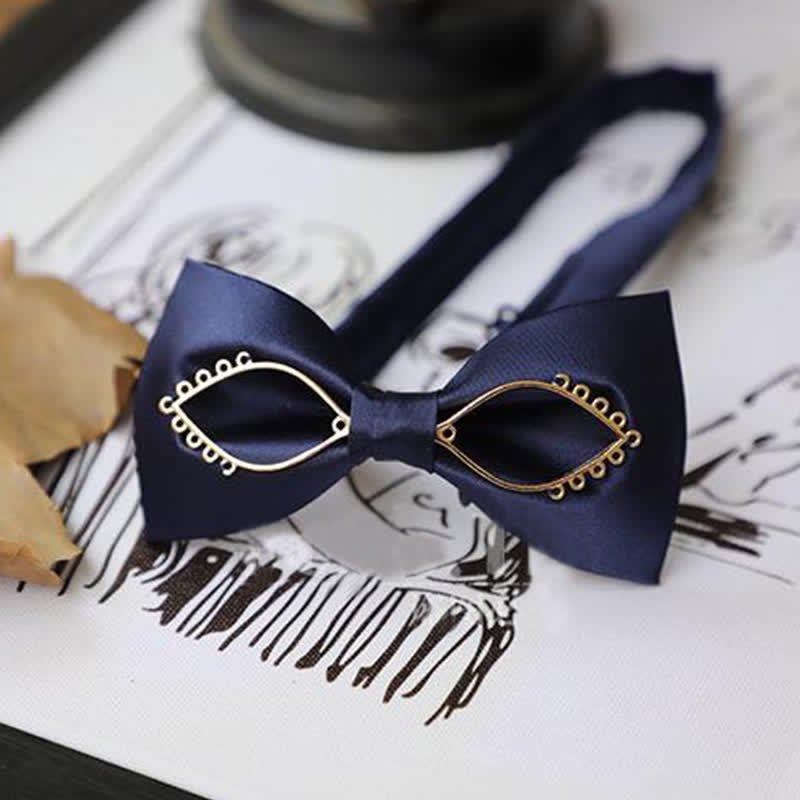 Men's Boldness Golden Eyes Bow Tie - Image 8