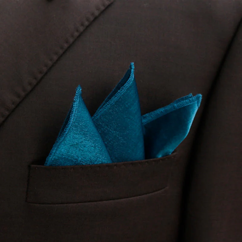 Men's Bright Double-Layered Solid Color Bow Tie - Image 33