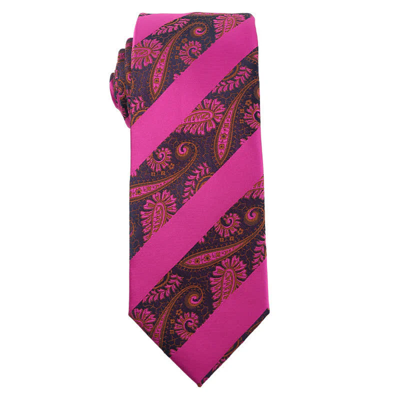 Men's Bright Purple Series Evening Dress Accessories Necktie - Image 6
