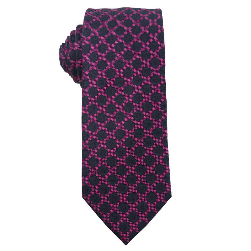 Men's Bright Purple Series Evening Dress Accessories Necktie - Image 7