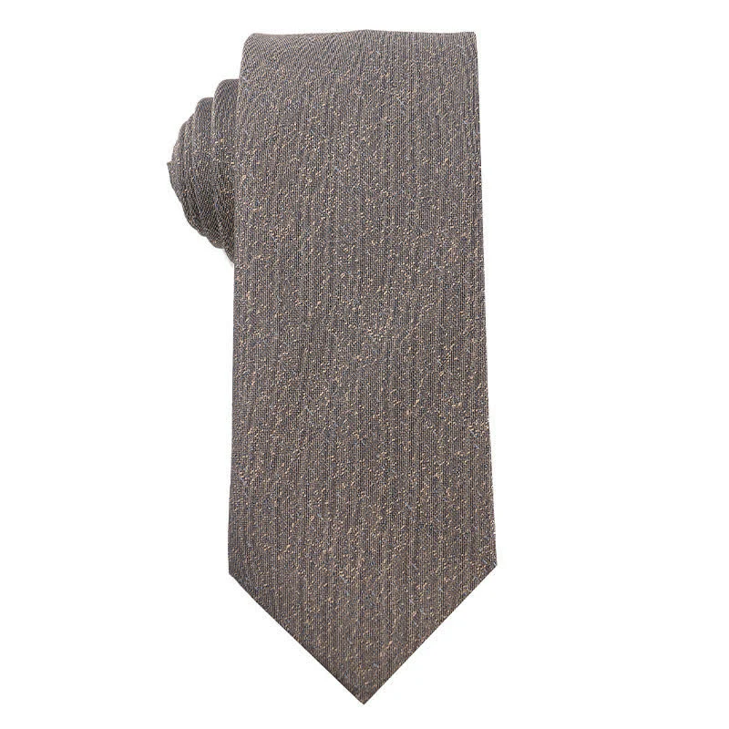 Men's British Khaki Champagne Series Necktie - Image 7