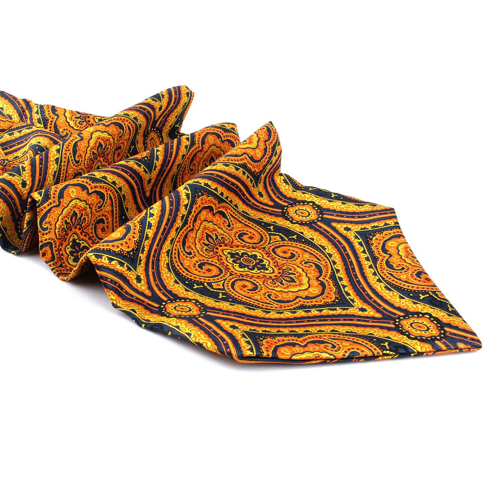 Men's British Retro Elegant Printed Cravat For Suit Shirt - Image 4