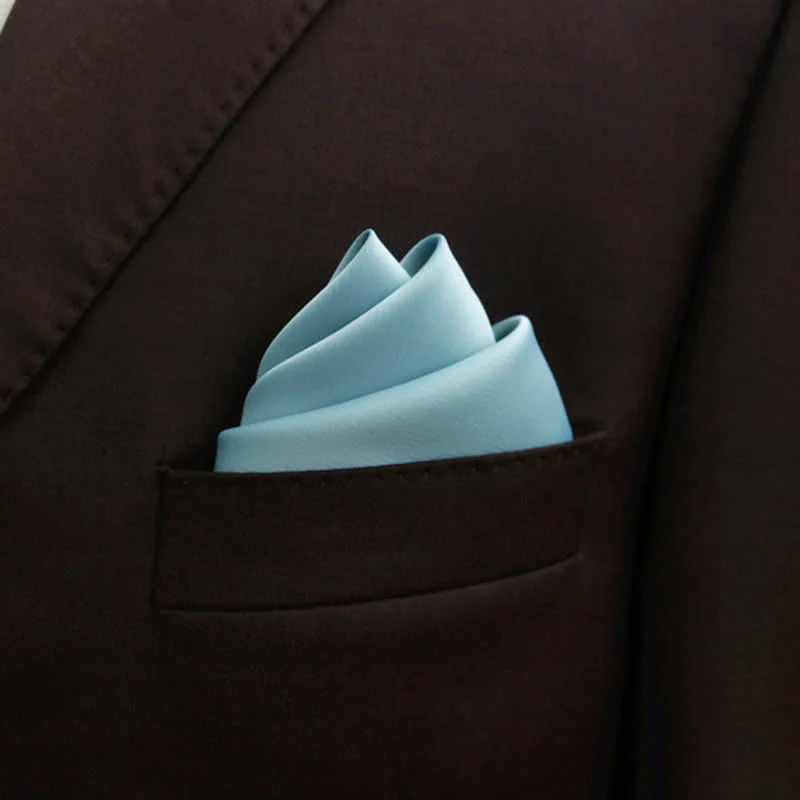 Men's Bud-Like Solid Color Pointed Bow Tie - Image 15