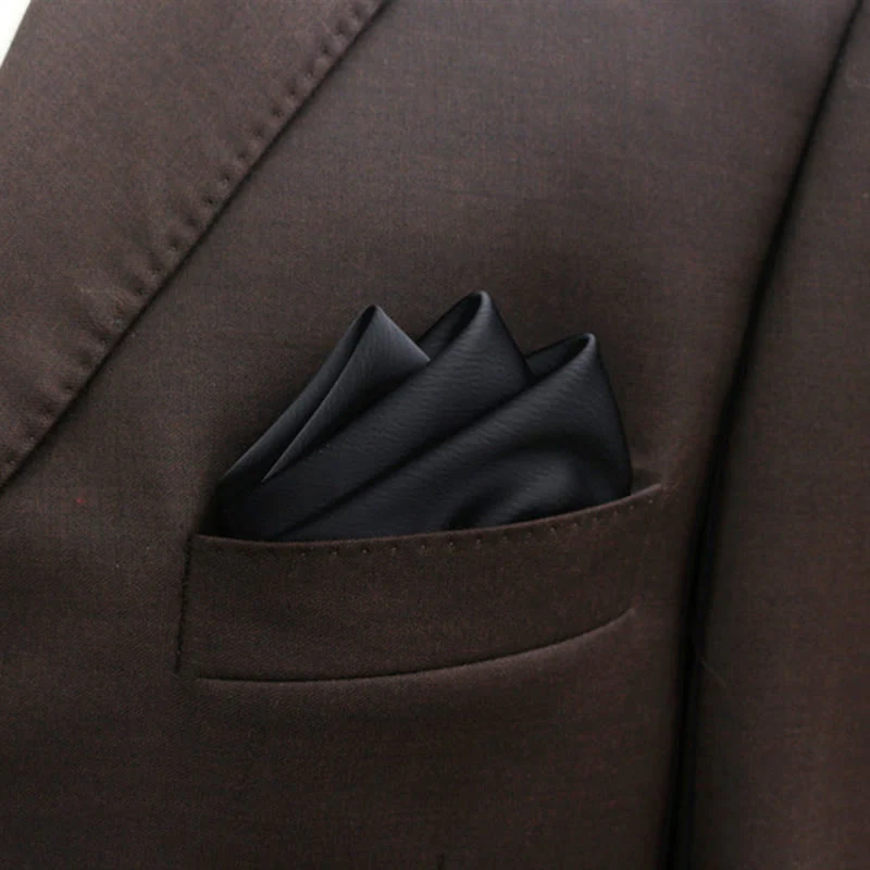 Men's Bud-Like Solid Color Pointed Bow Tie - Image 16