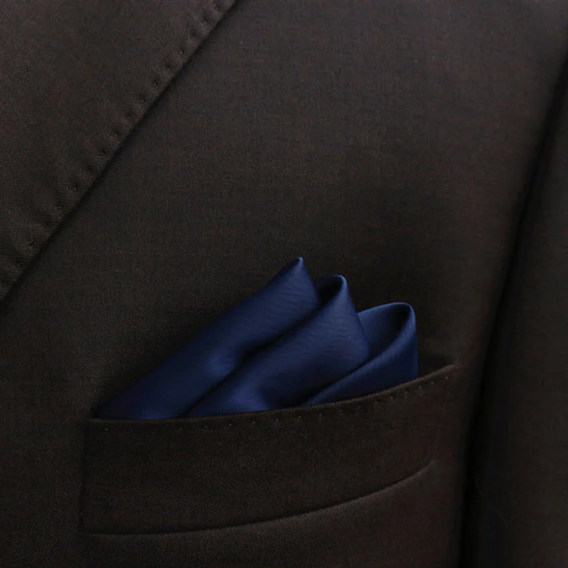 Men's Bud-Like Solid Color Pointed Bow Tie - Image 23