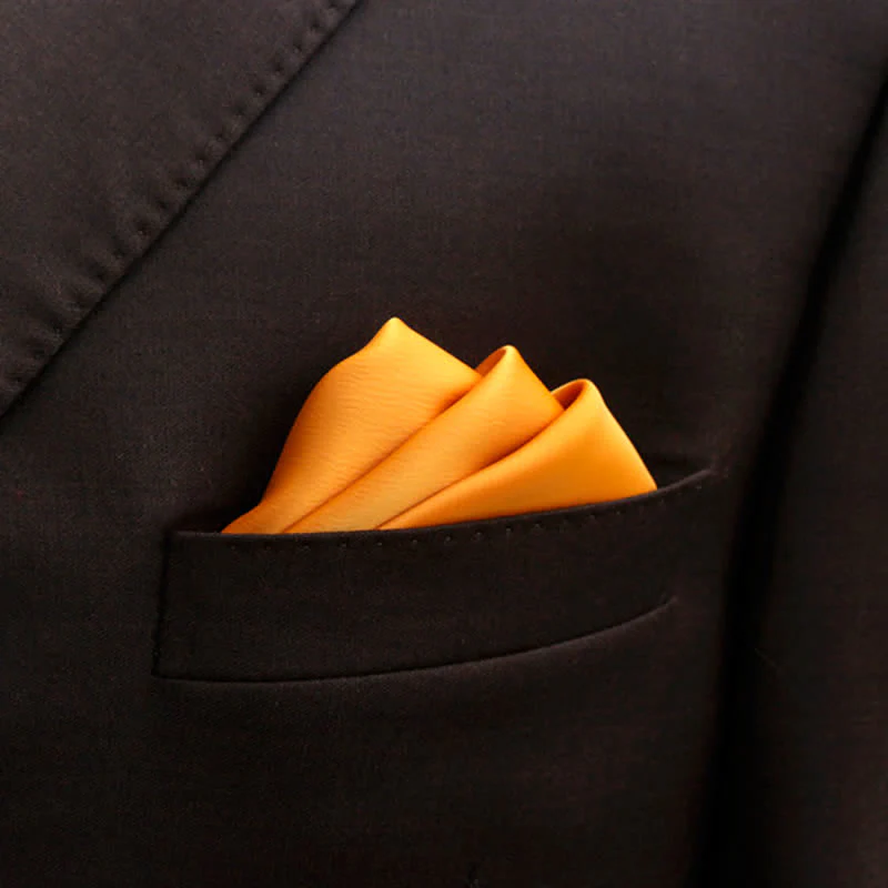 Men's Bud-Like Solid Color Pointed Bow Tie - Image 24