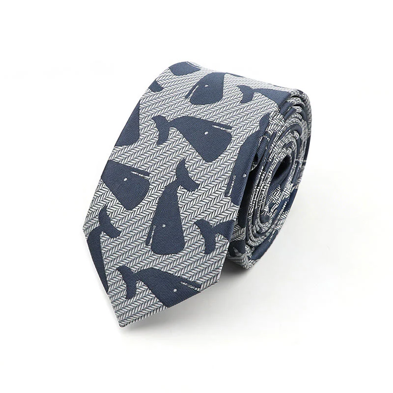 Men's Business And Leisure Printed Necktie - Image 18