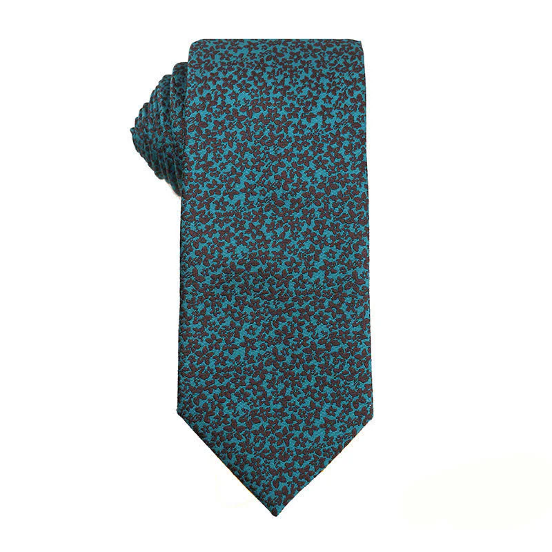 Men's Business Lake Blue Series Necktie - Image 10