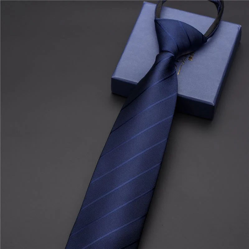 Men's Business Zipper Tie Novelty Necktie - Image 11