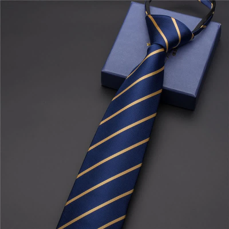Men's Business Zipper Tie Novelty Necktie - Image 2
