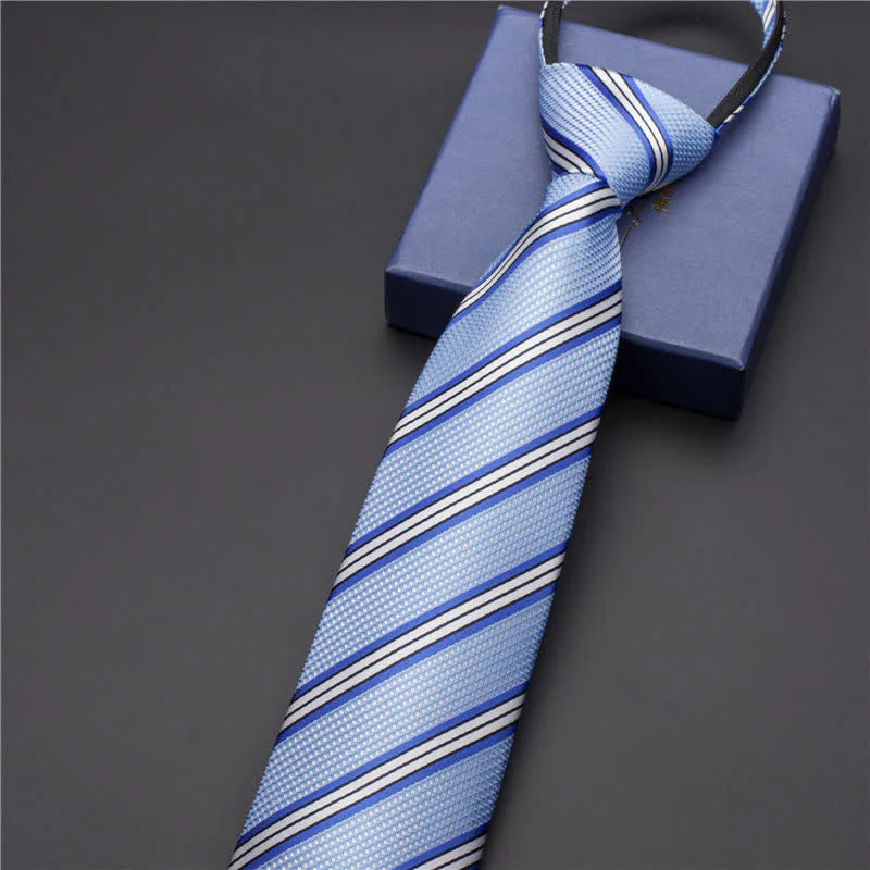 Men's Business Zipper Tie Novelty Necktie - Image 3