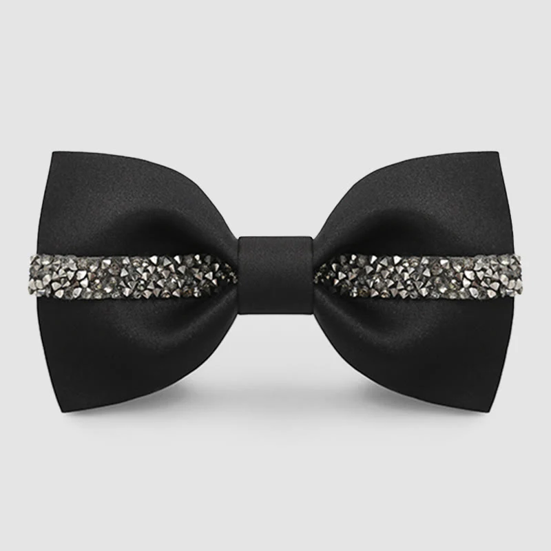 Men's Shining Chain Groom Bow Tie - Image 4
