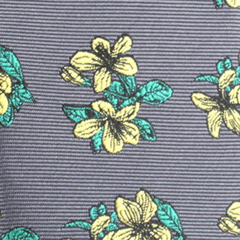 Men's Classic Chic Gentleman Skinny Floral Necktie - Image 2