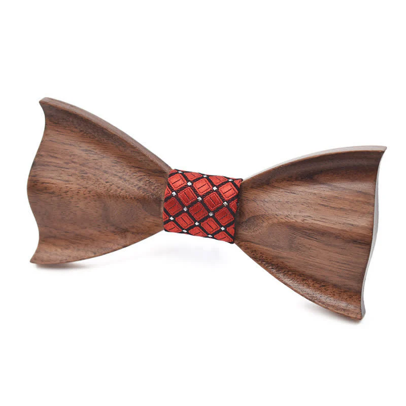 Men's Classic Maple Wooden Bow Tie - Image 10