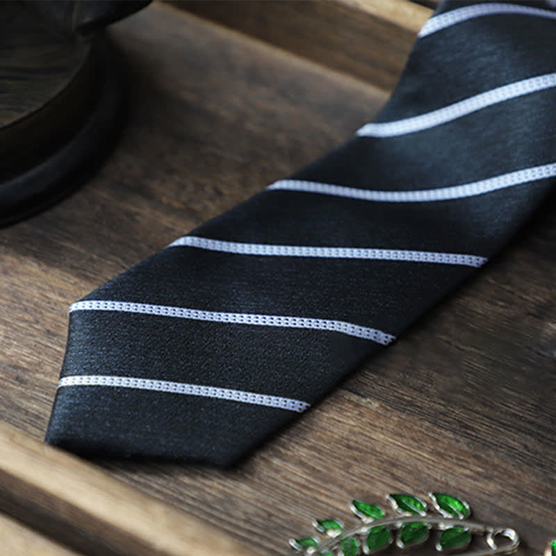 Men's Classic Pin-Striped Formal Necktie - Image 13