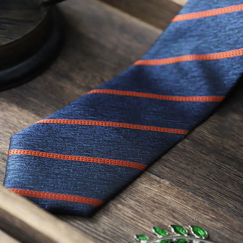 Men's Classic Pin-Striped Formal Necktie - Image 18