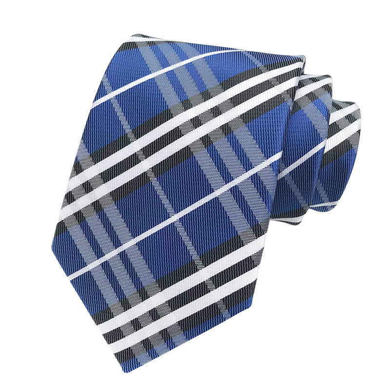Men's Classic Scottish Plaid Necktie - Image 11