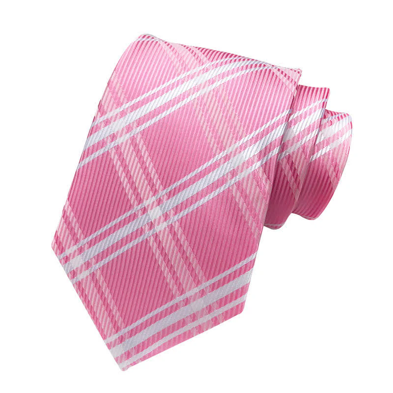 Men's Classic Scottish Plaid Necktie - Image 15