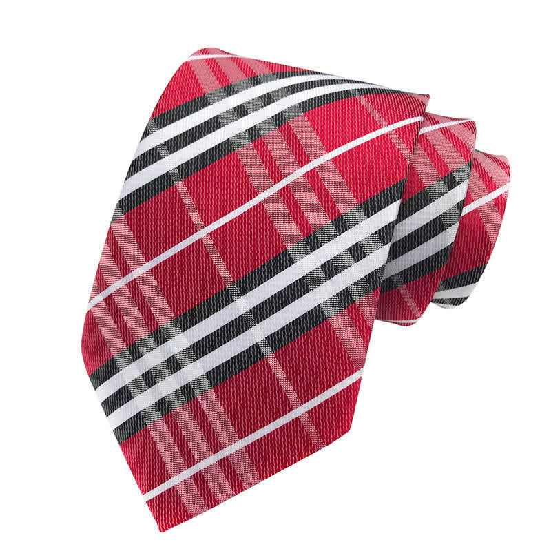 Men's Classic Scottish Plaid Necktie - Image 2