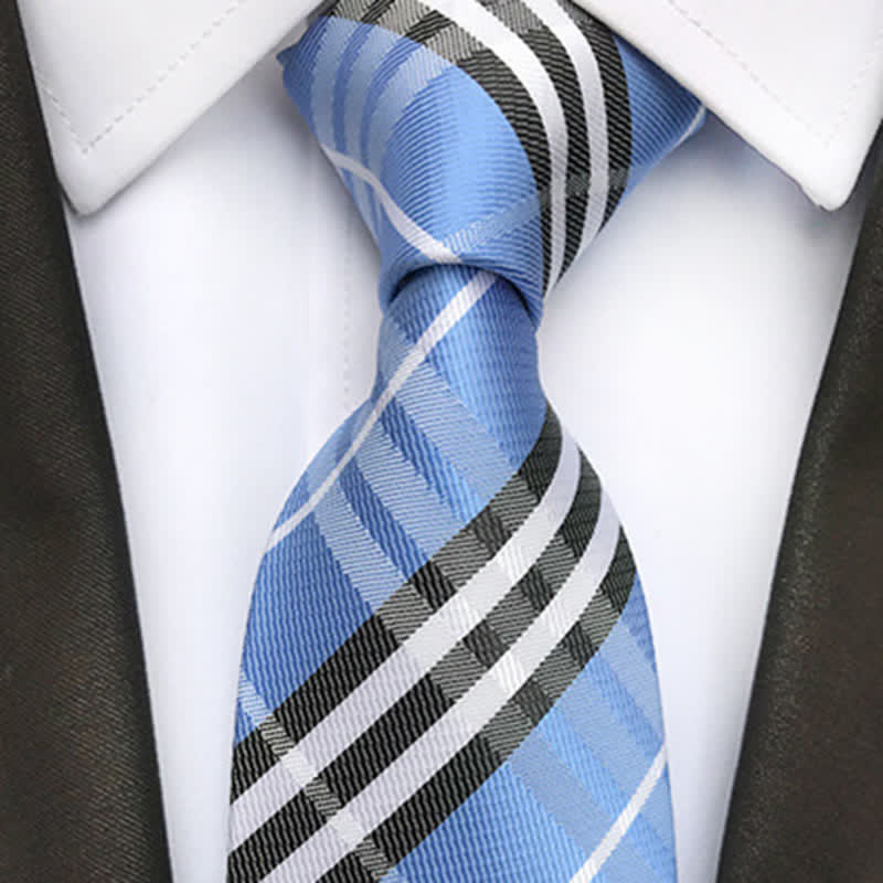 Men's Classic Scottish Plaid Necktie - Image 4