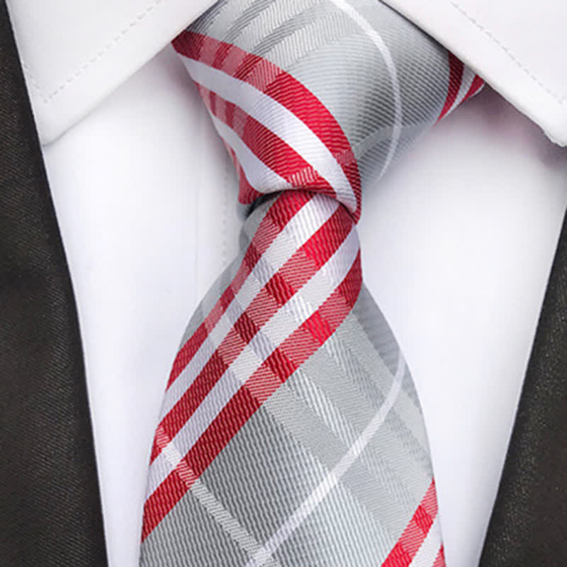Men's Classic Scottish Plaid Necktie - Image 6