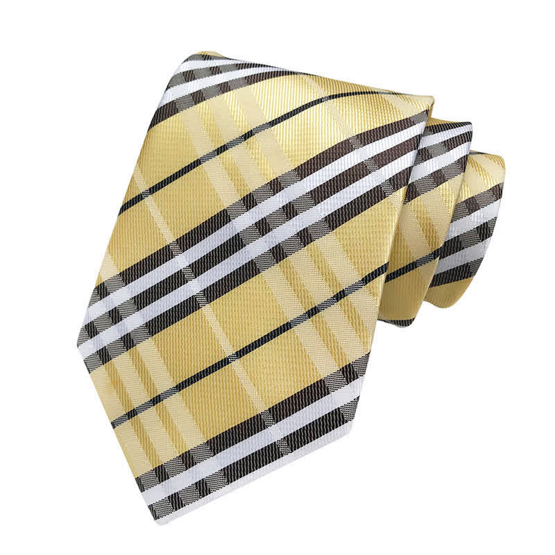 Men's Classic Scottish Plaid Necktie - Image 9