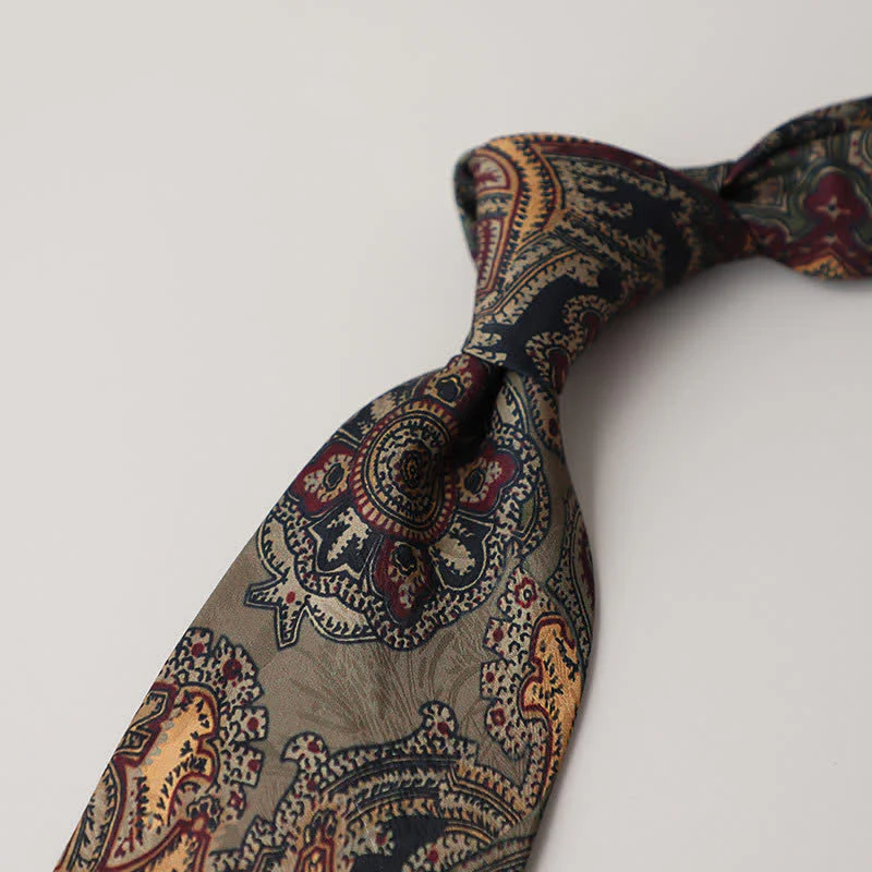 Men's Classical Abstract Painting Necktie - Image 17