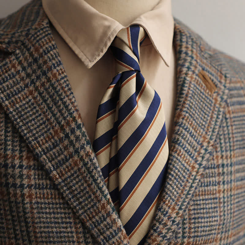 Men's Classical Daily Office Striped Necktie - Image 6