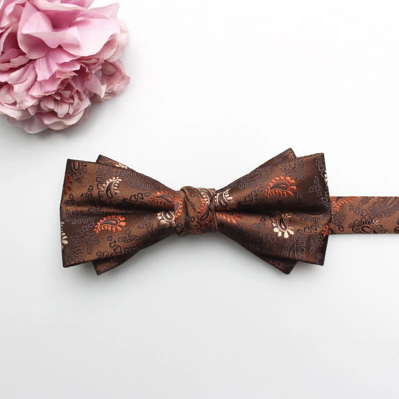 Men's Classical Formal Printed Bow Tie - Image 10