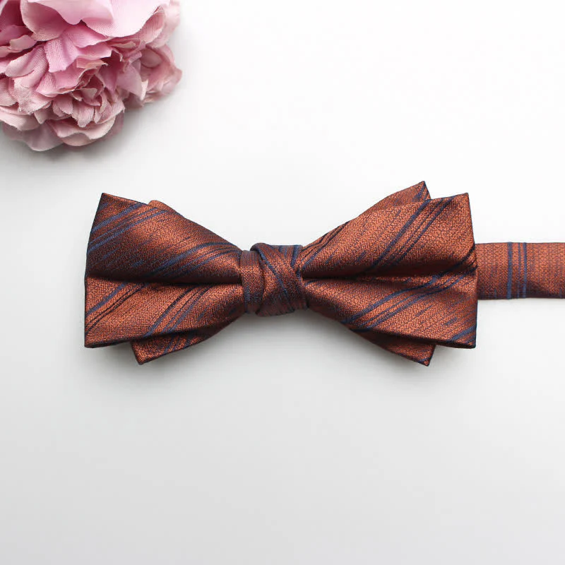 Men's Classical Formal Printed Bow Tie - Image 14
