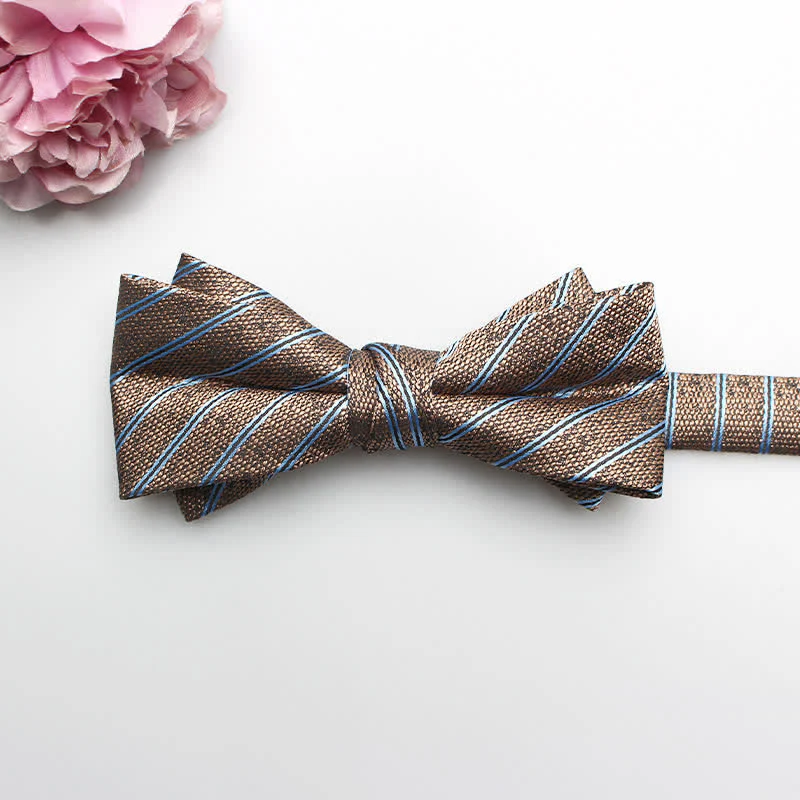 Men's Classical Formal Printed Bow Tie - Image 15