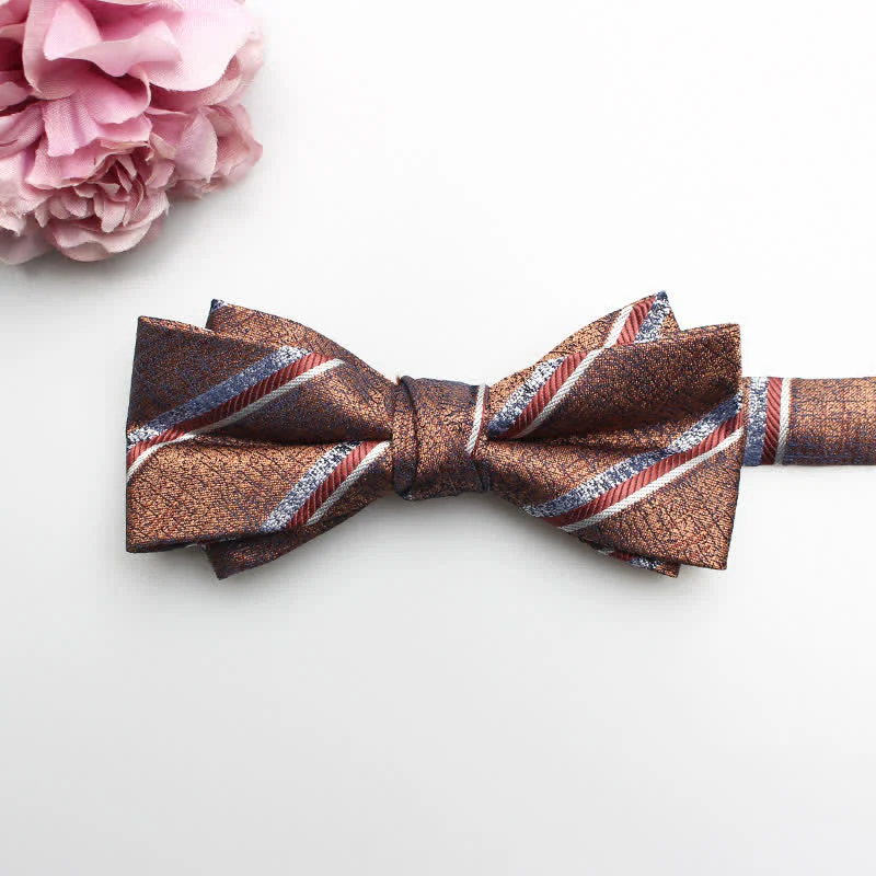 Men's Classical Formal Printed Bow Tie - Image 21
