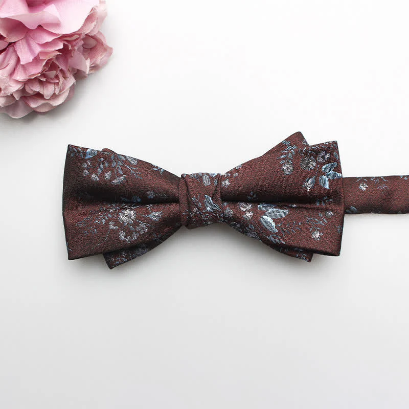 Men's Classical Formal Printed Bow Tie - Image 3