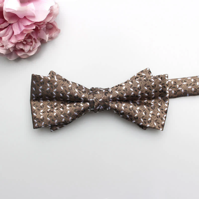 Men's Classical Formal Printed Bow Tie - Image 4