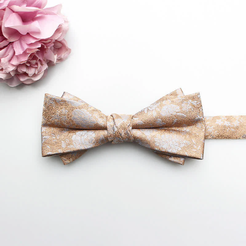Men's Classical Formal Printed Bow Tie - Image 7