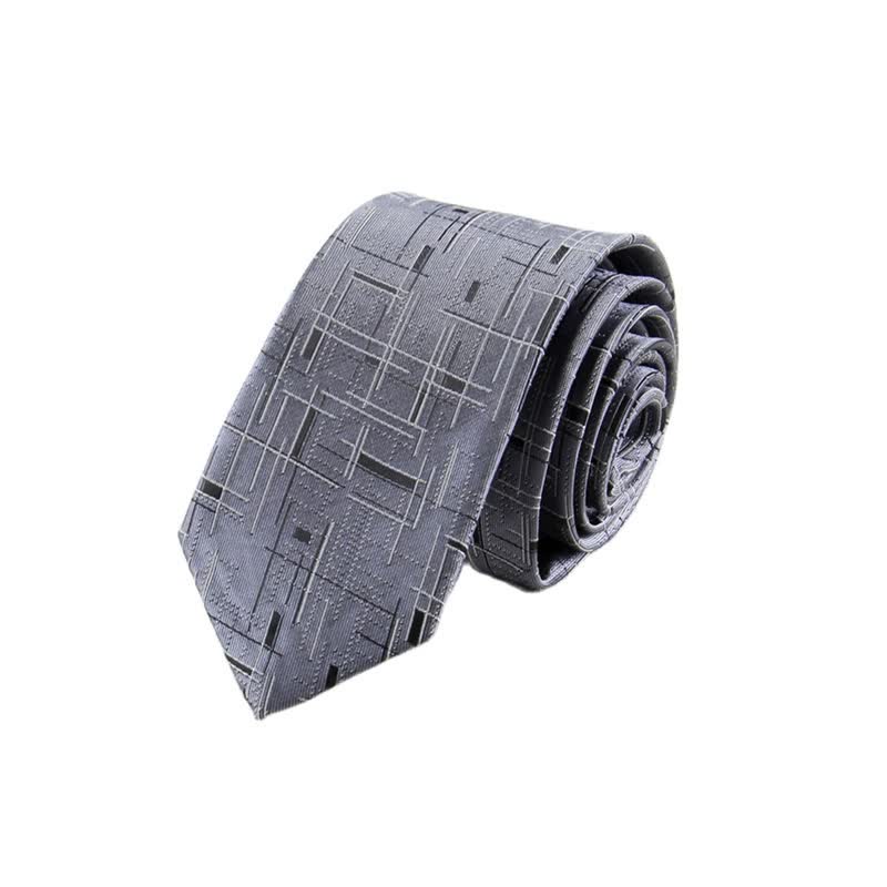 Men's Cool Modern Dazzeling Line Slim Necktie - Image 4