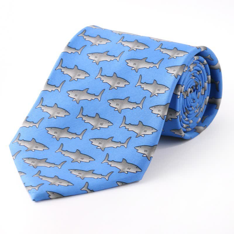 Men's Creative Cartoon Motif Country Necktie - Image 4