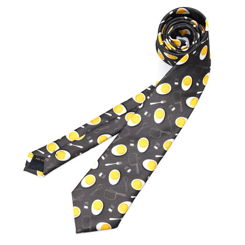 Men's Creative Funny Printed Necktie - Image 9
