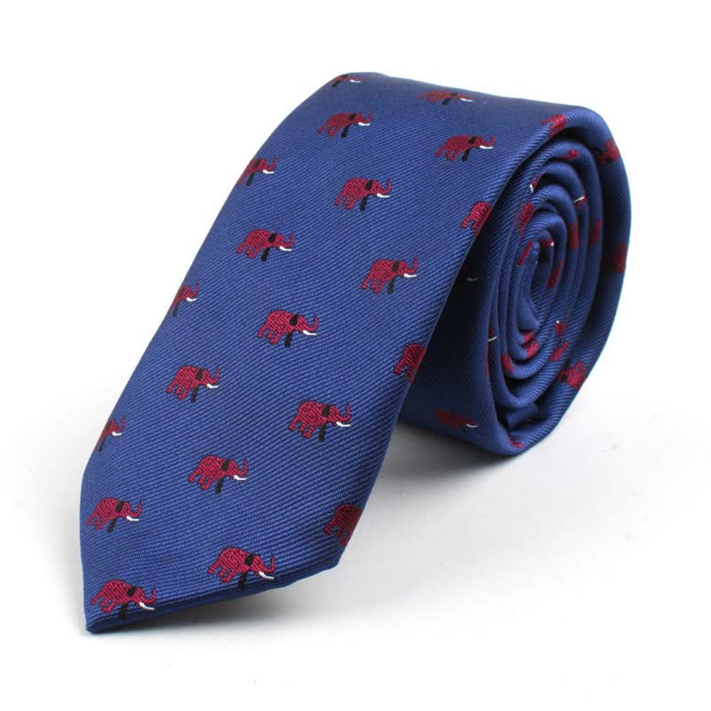 Men's Cute Cartoon Motifs Necktie - Image 10