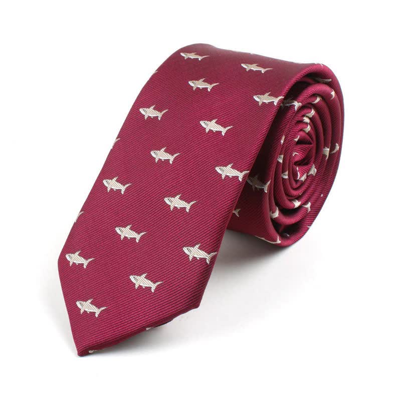 Men's Cute Cartoon Motifs Necktie - Image 11
