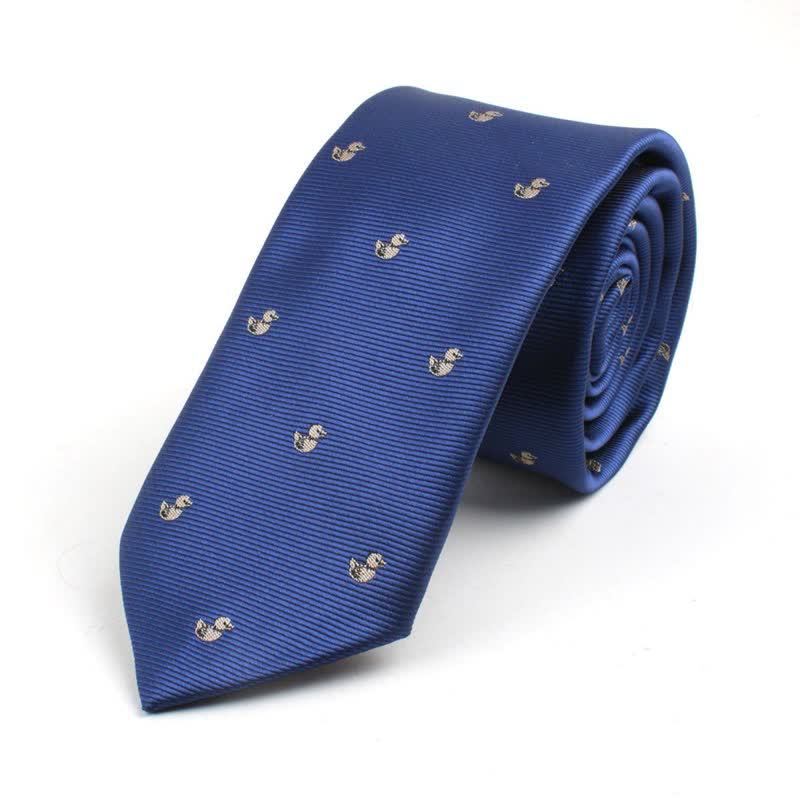 Men's Cute Cartoon Motifs Necktie - Image 13