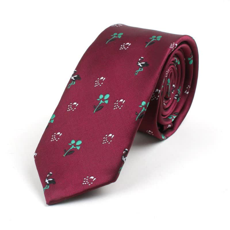 Men's Cute Cartoon Motifs Necktie - Image 17