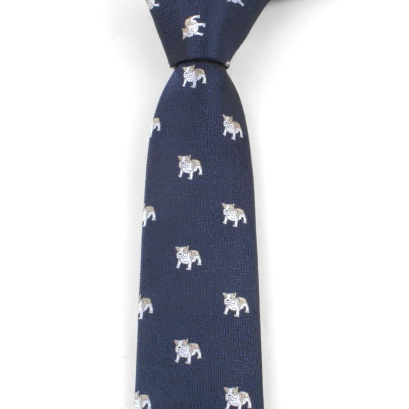 Men's Cute Cartoon Motifs Necktie - Image 4