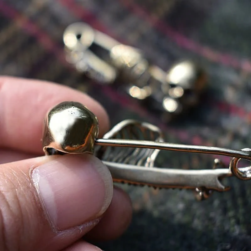 Dark Elegance Mystic Skull Brooch - Image 5