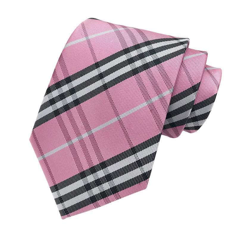 Men's Dashing Scottish Plaid Necktie - Image 13