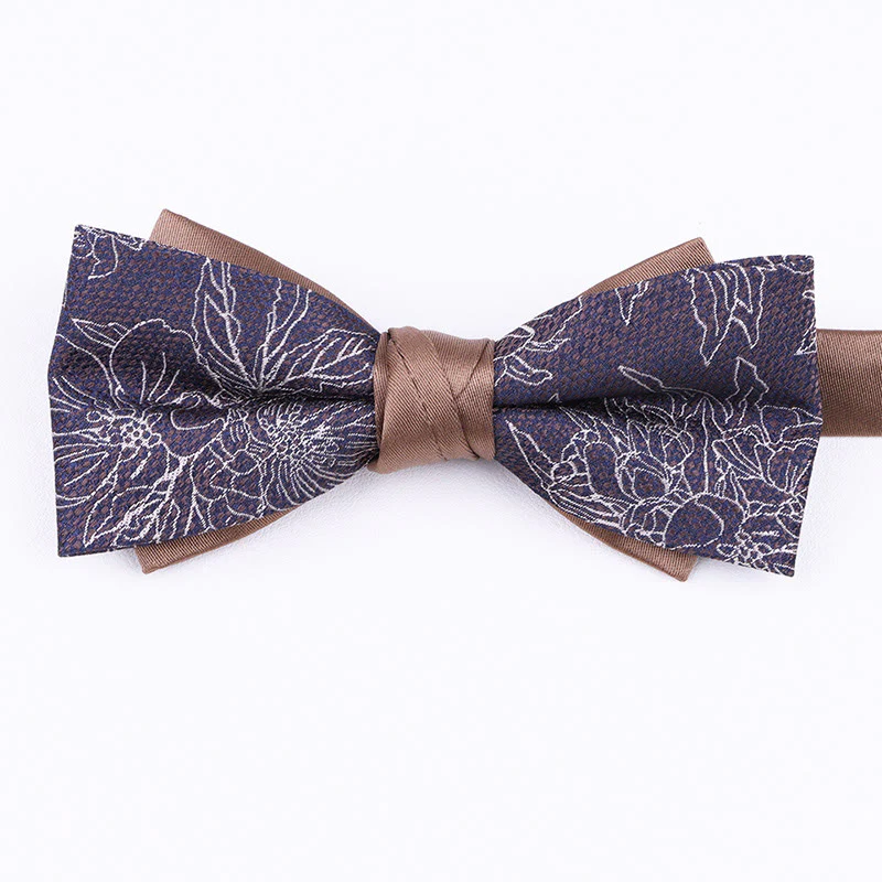 Men's Diverse Patterned Fabric Bow Tie